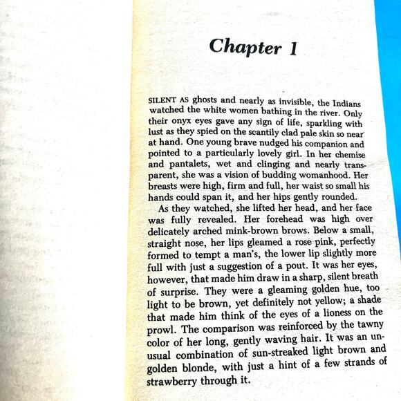 Silken Savage by Catherine Hart (1985) Historical Romance Vintage Paperback - Picture 6 of 9